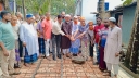 ১৯ লাখ টাকায় বগুড়ায় ৭৬ মিটার আরসিসি সড়ক ঢালাই কাজের উদ্বোধন
